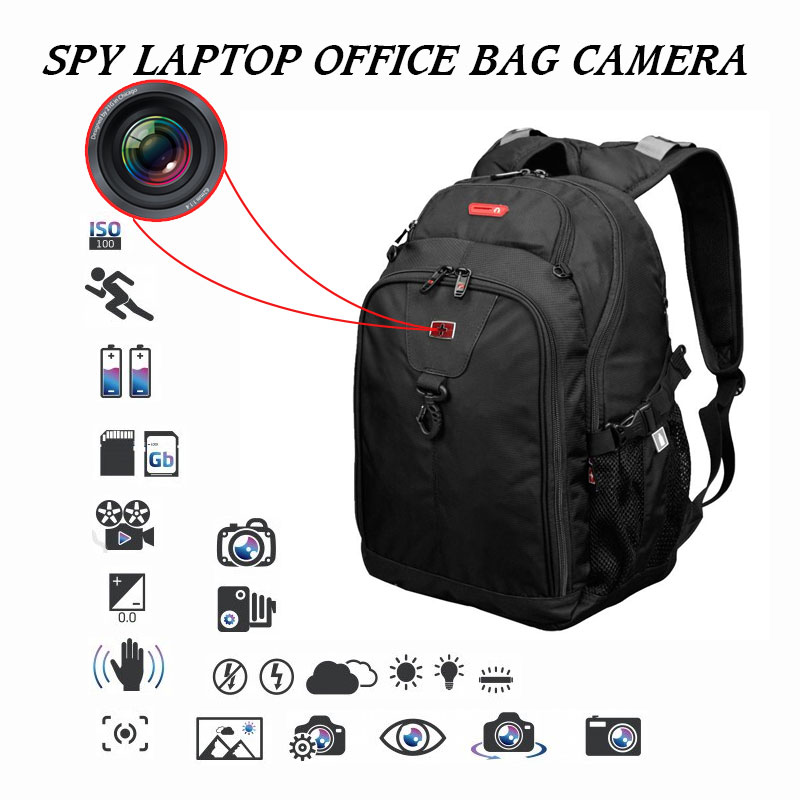 Spy Camera In Office Laptop Bag For Daily Use